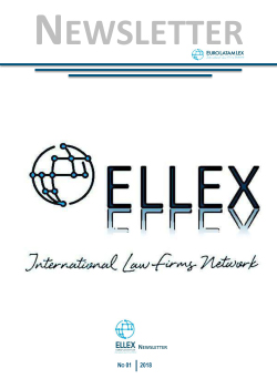 Portada Newsletter EuroLatamLex N1